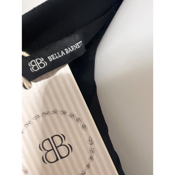 Bella Barnett Bodycon Mini Dress Multicolor Deep V-Back Sleeveless Women Size M - Picture 4 of 12